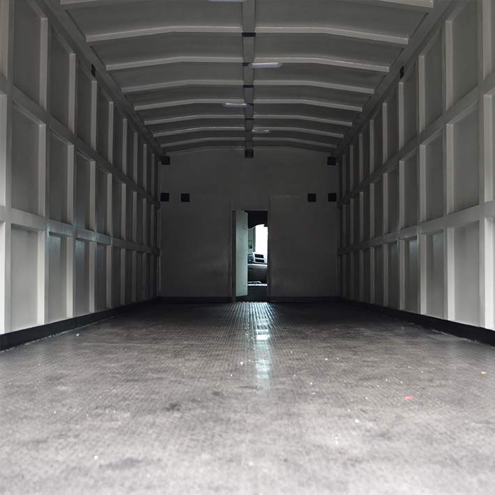 Armored Cargo Boxes Level III – Inside
